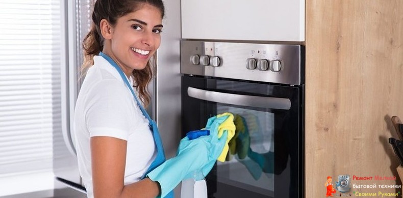 5 простых средств очистить духовку до блеска - «Уход за бытовой техникой»