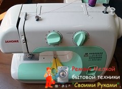 Устройство и ремонт швейной машины Janome - «Ремонт швейных машин»